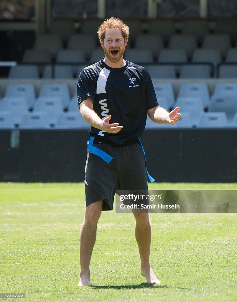 Prince Harry Visits Africa - Day 4