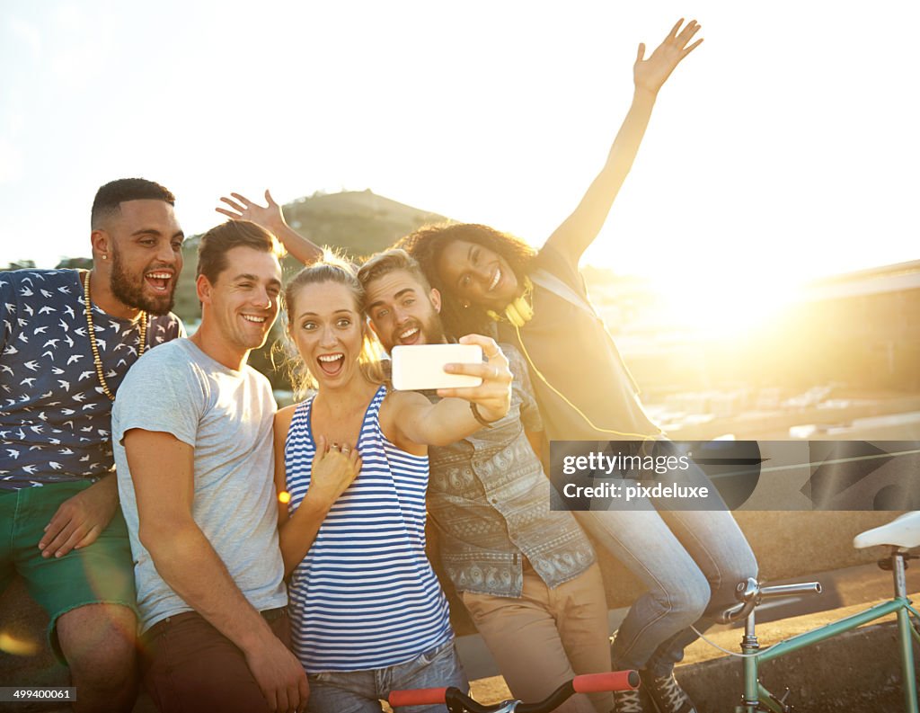 Feeling on top of the world