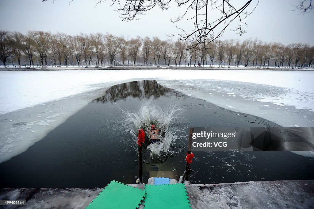 Winter Swimming In Shenyang