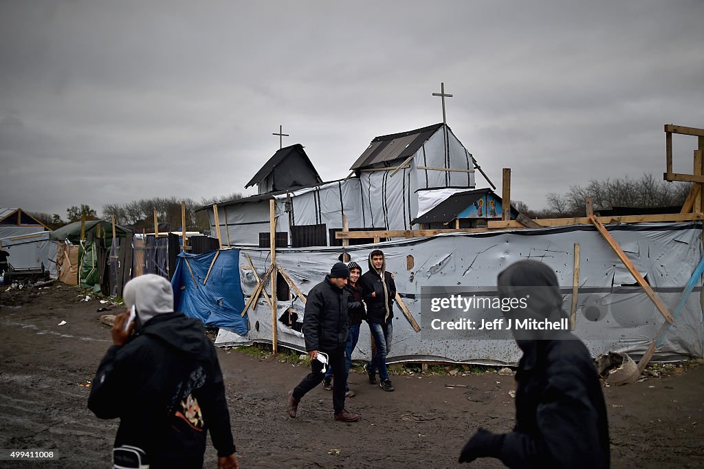 Migrants Struggle With The Winter Conditions In Calais