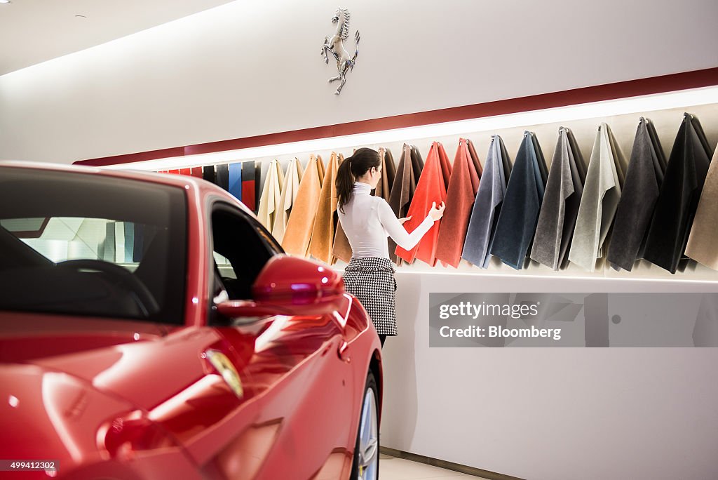 Inside A Ferrari SpA Dealership