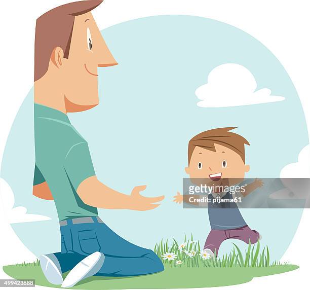 4,980 Father And Son High Res Illustrations - Getty Images