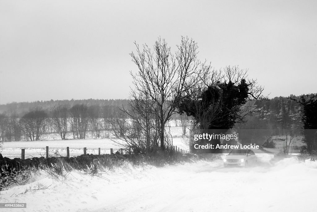 Winter driving conditions