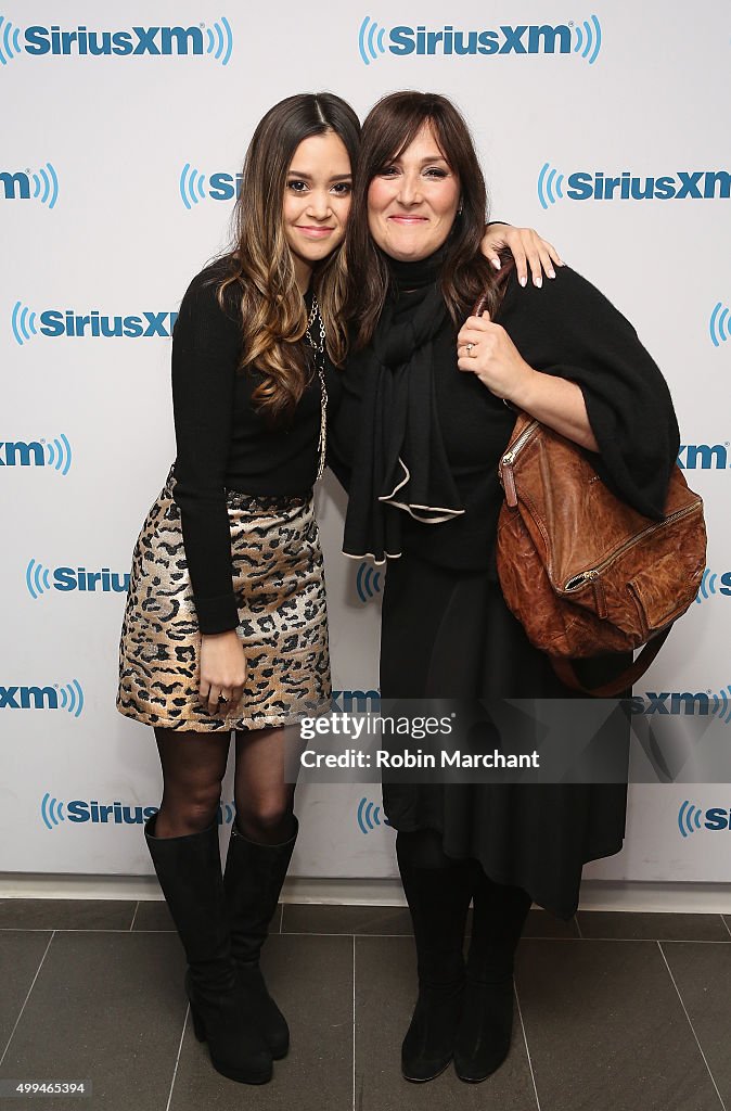 Celebrities Visit SiriusXM Studios - December 1, 2015