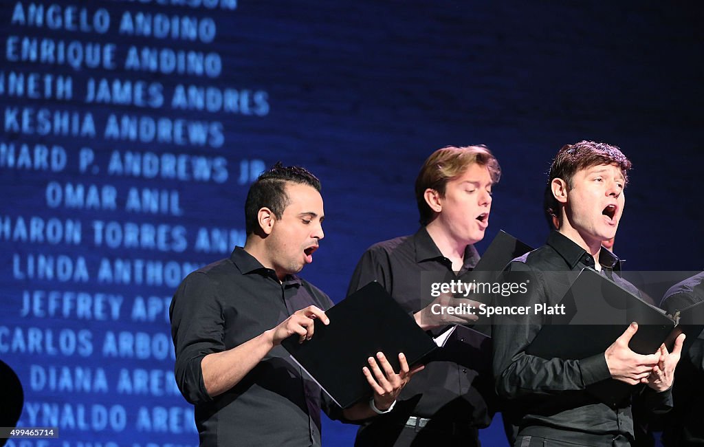 AIDS NY 2020 Coalition host World AIDS Day Commemoration At Apollo Theater