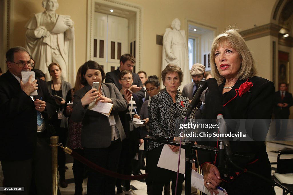 Pelosi, Senate Democrats Hold Press Conference On Planned Parenthood