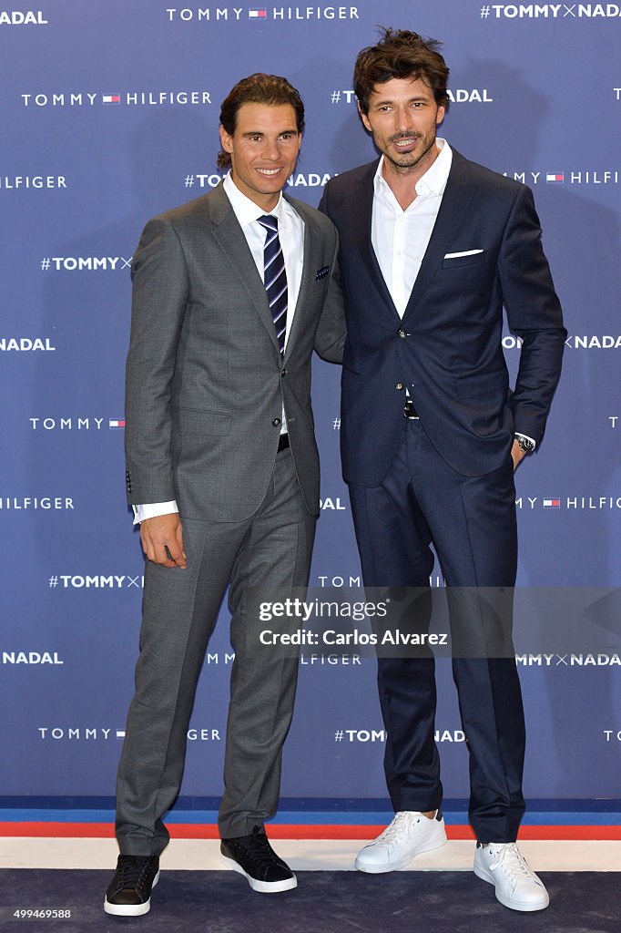 Rafael Nadal Ambassador of Tommy Hilfiger in Madrid