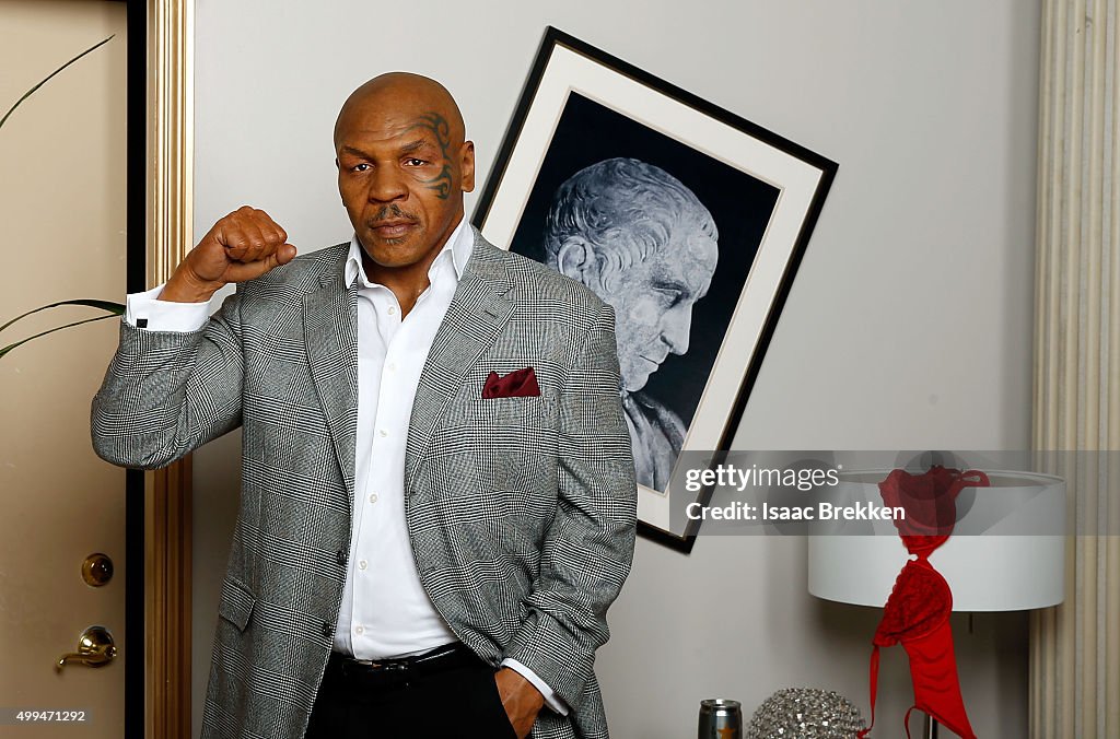 Boxing Legend And Entertainer Mike Tyson Unveils His Wax Figure For Madame Tussauds Las Vegas