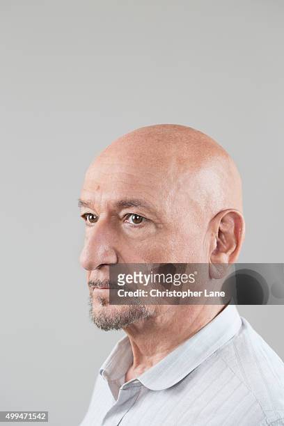 Actor Ben Kingsley is photographed for The Times on July 15, 2015 in New York City.