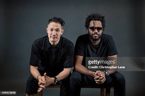 Fashion designers for Public School, Maxwell Osborne and Dao-Yi Chow are photographed for The Guardian Newspaper on June 29, 2015 in New York City....