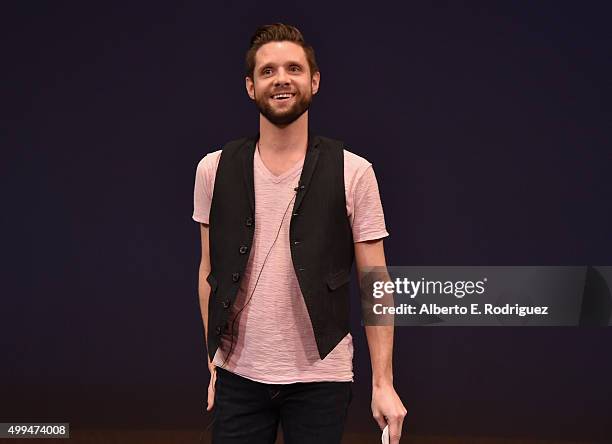 Actor and ETAF Ambassador Danny Pintauro speaks at the special event held at UCLA to commemorate World AIDS Day on December 1, 2015 in Los Angeles,...