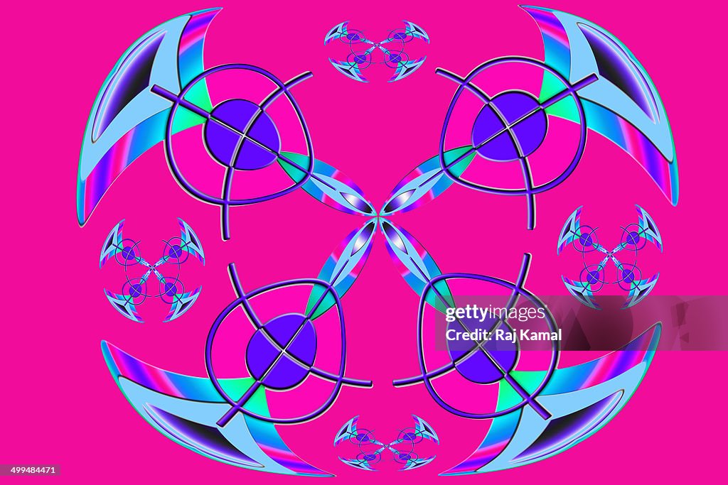 Abstract Float Shape Floating Creative Shapes Abstract Design High-Res Vector Graphic ...