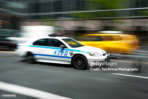 nypd - new york city police department stock-fotos und bilder