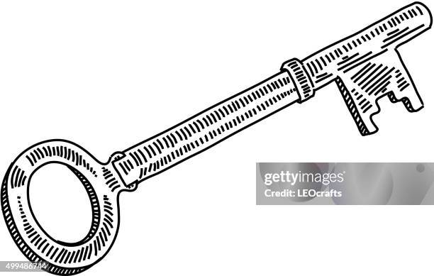 Key Drawoing Key Cutout Drawing Photos and Premium High Res Pictures - Getty Images