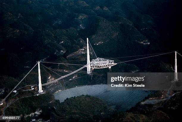 arroyo radio telescope, puerto rico - arecibo stock pictures, royalty-free photos & images