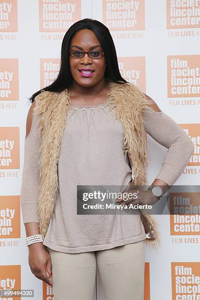 Actress Mya Taylor attends "Tangerine" New York Screening at Elinor Bunin Munroe Film Center on December 1, 2015 in New York City.