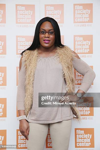 Actress Mya Taylor attends "Tangerine" New York Screening at Elinor Bunin Munroe Film Center on December 1, 2015 in New York City.