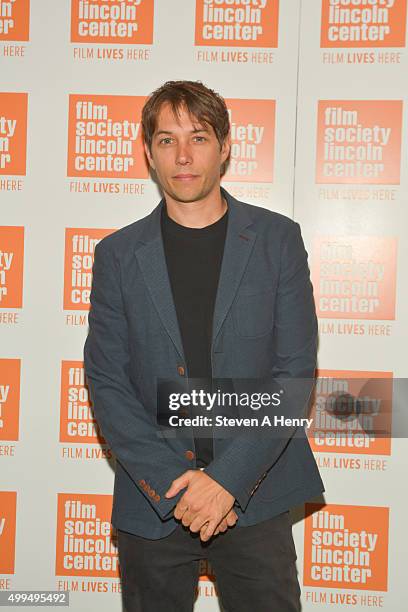 Director Sean Baker attends the "Tangerine" New York screening hosted by Laverne Cox at the Elinor Bunin Munroe Film Center on December 1, 2015 in...