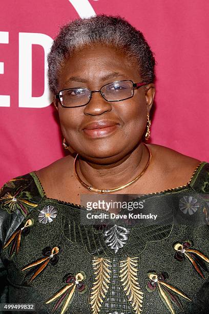 Honoree and Economist Dr. Ngozi Okonjo-Iweala attends the ONE Campaign and s concert to mark World AIDS Day, celebrate the incredible progress...