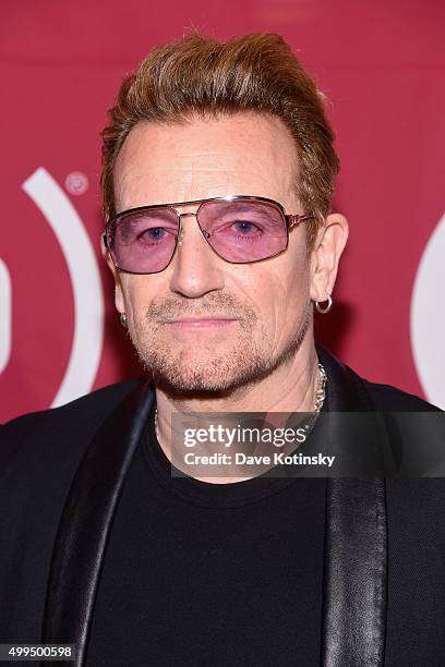 Co-Founder of ONE and singer Bono attends the ONE Campaign and s concert to mark World AIDS Day, celebrate the incredible progress thats been made...