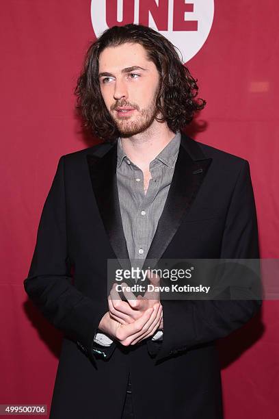 Musician Hozier attends the ONE Campaign and s concert to mark World AIDS Day, celebrate the incredible progress thats been made in the fights...