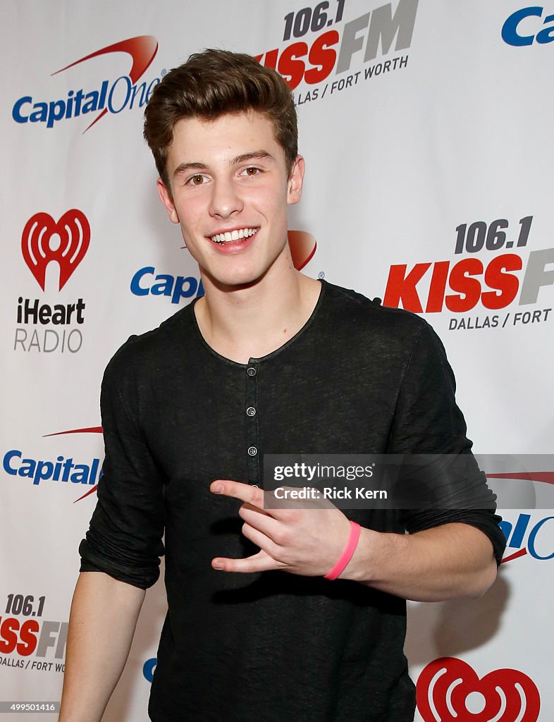 106.1 KISS FM's Jingle Ball 2015 - Backstage