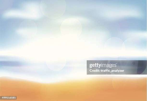 beach - cloud transparent stock illustrations
