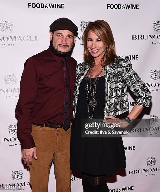 Phillip Bloch and Jill Zarin attend Bruno Magli Presents A Taste Of Italy Co-Hosted By Food & Wine & Scott Conant on December 1, 2015 in New York...