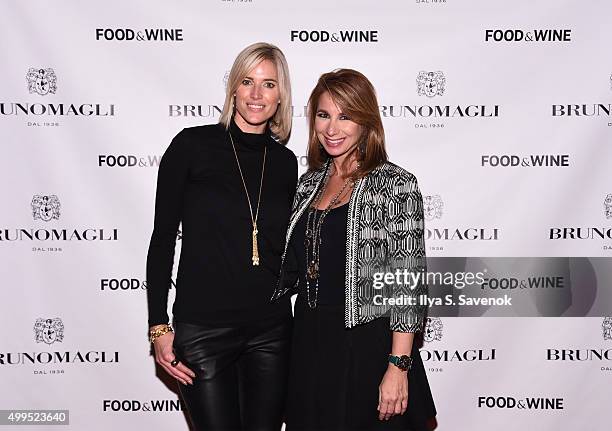 Kristen Taekman and Jill Zarin attend Bruno Magli Presents A Taste Of Italy Co-Hosted By Food & Wine & Scott Conant on December 1, 2015 in New York...