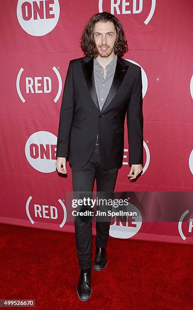 Singer/songwriter Hozier attends the ONE And 's "It Always Seems Impossible Until It Is Done" at Carnegie Hall on December 1, 2015 in New York City.
