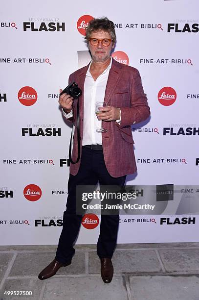 Peter Coeln attends the Opening of Lenny Kravitz FLASH Photography Exhibition at Miami Design District on December 1, 2015 in Miami, Florida.