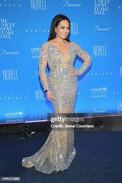 Gala Co-Chair Moll Anderson attends the 11th Annual UNICEF Snowflake Ball Honoring Orlando Bloom, Mindy Grossman And Edward G. Lloyd at Cipriani,...