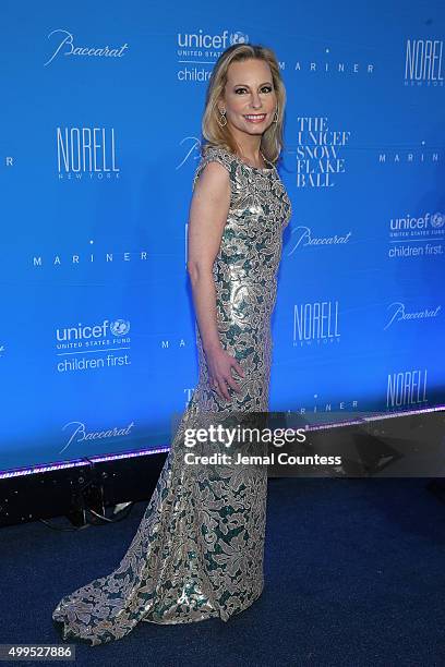 Gillian Miniter attends the 11th Annual UNICEF Snowflake Ball Honoring Orlando Bloom, Mindy Grossman And Edward G. Lloyd at Cipriani, Wall Street on...