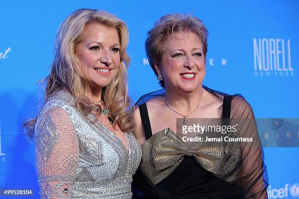 Inc. U.S. Fund for UNICEF Mindy Grossman and President & CEO, U.S. Fund for UNICEF Caryl Stern attend the 11th Annual UNICEF Snowflake Ball Honoring...