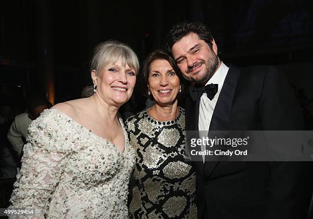 Christine Oliver, Pamela Fiori, and Luca Dotti attend the 11th Annual UNICEF Snowflake Ball Honoring Orlando Bloom, Mindy Grossman And Edward G....