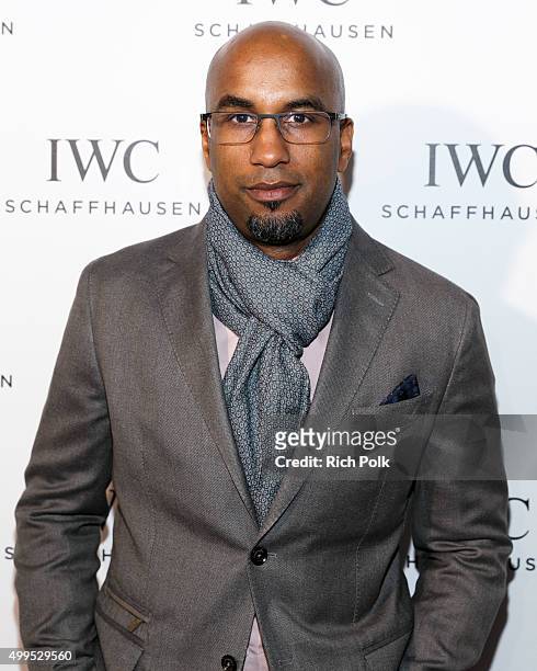 Director Tim Story arrives to join guests toast the grand opening of IWC Schaffhausens new Rodeo Drive flagship boutique at IWC Shaffhausen on...