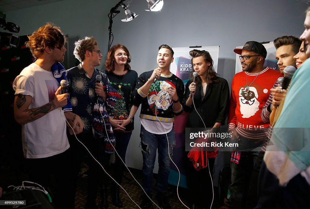 106.1 KISS FM's Jingle Ball 2015 - Backstage