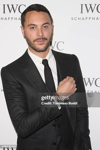 Actor Jack Huston attends the IWC Schaffhausen celebrates Rodeo Drive grand opening held at IWC Shaffhausen on December 1, 2015 in Beverly Hills,...