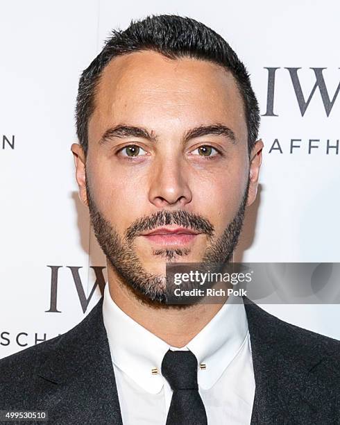 Actor Jack Huston arrives to join guests toast the grand opening of IWC Schaffhausens new Rodeo Drive flagship boutique at IWC Shaffhausen on...