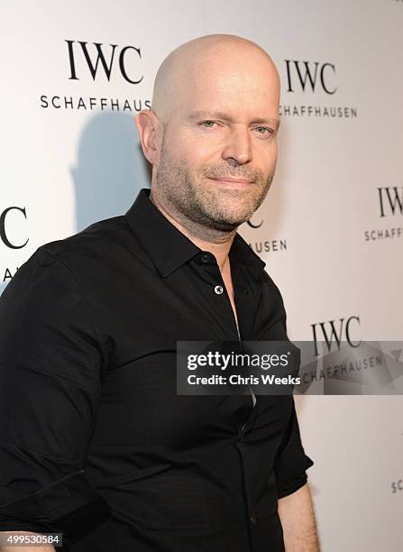 Executive producer Marc Forster attends IWC Schaffhausen Rodeo Drive Flagship Boutique Opening on December 1, 2015 in Beverly Hills, California.