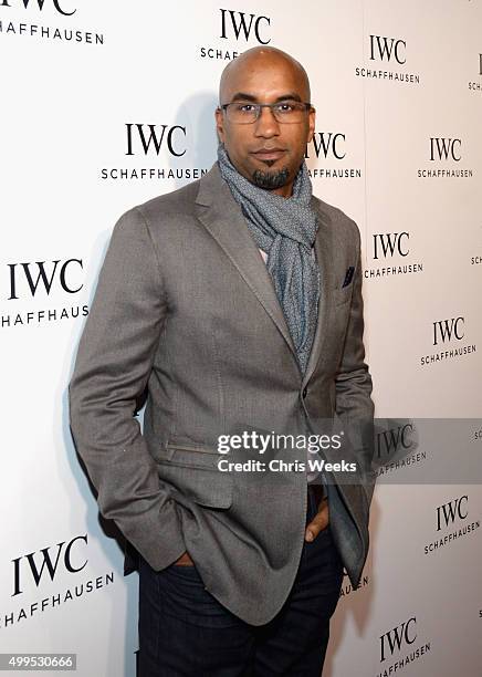 Director Tim Story attends IWC Schaffhausen Rodeo Drive Flagship Boutique Opening on December 1, 2015 in Beverly Hills, California.