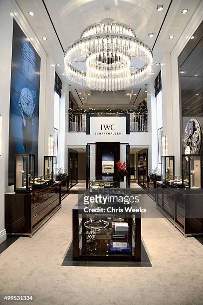 General view of the atmosphere during IWC Schaffhausen Rodeo Drive Flagship Boutique Opening on December 1, 2015 in Beverly Hills, California.