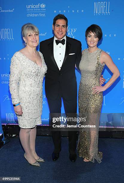 Christine Oliver, Jaime Jimenez , and Wendy Reyes attend the 11th Annual UNICEF Snowflake Ball Honoring Orlando Bloom, Mindy Grossman And Edward G....