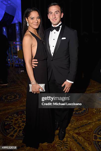 Jillian Gumbel and William Robins attend 11th Annual UNICEF Snowflake Ball Honoring Orlando Bloom, Mindy Grossman And Edward G. Lloyd at Cipriani,...