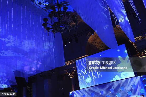 General atmosphere at the 11th Annual UNICEF Snowflake Ball Honoring Orlando Bloom, Mindy Grossman And Edward G. Lloyd at Cipriani, Wall Street on...