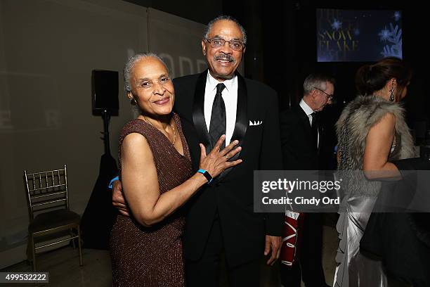 Edward G. Lloyd and Carole Darden Lloyd attend the 11th Annual UNICEF Snowflake Ball Honoring Orlando Bloom, Mindy Grossman And Edward G. Lloyd at...