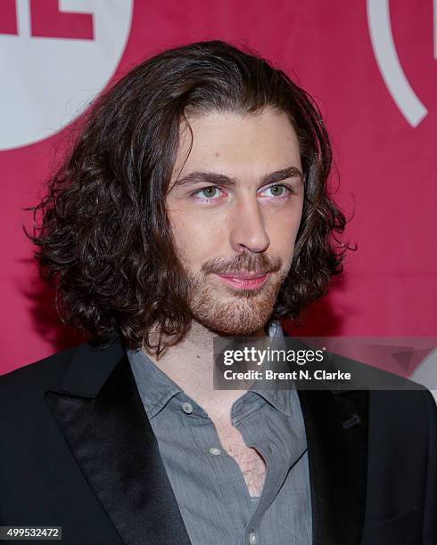 Singer Hozier attends ONE and 's "It Always Seems Impossible Until It Is Done" event held at Carnegie Hall on December 1, 2015 in New York City.