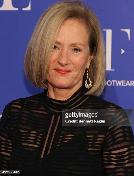 Diane Sullivan, Chairman Caleres attends the 76th Annual Two Ten Footwear Foundation dinner and awards on December 1, 2015 in New York City.