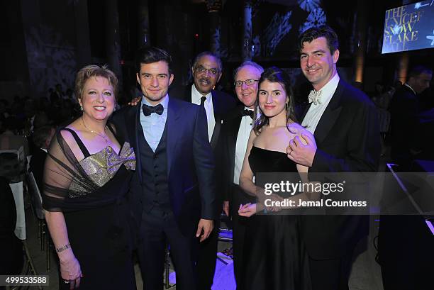 President & CEO, U.S. Fund for UNICEF Caryl Stern, UNICEF Goodwill Ambassador Honoree: Audrey Hepburn Humanitarian Award Orlando Bloom, Edward G....