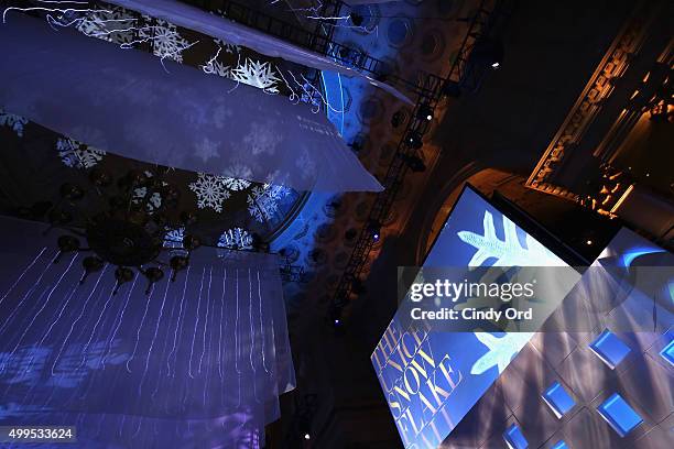 General view at the 11th Annual UNICEF Snowflake Ball Honoring Orlando Bloom, Mindy Grossman And Edward G. Lloyd at Cipriani, Wall Street on December...